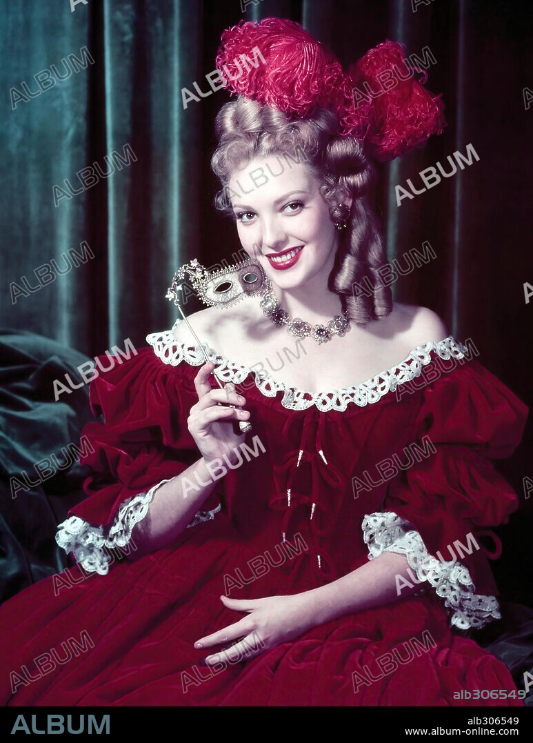 LINDA DARNELL in FOREVER AMBER, 1947, directed by OTTO PREMINGER. Copyright 20TH CENTURY FOX.