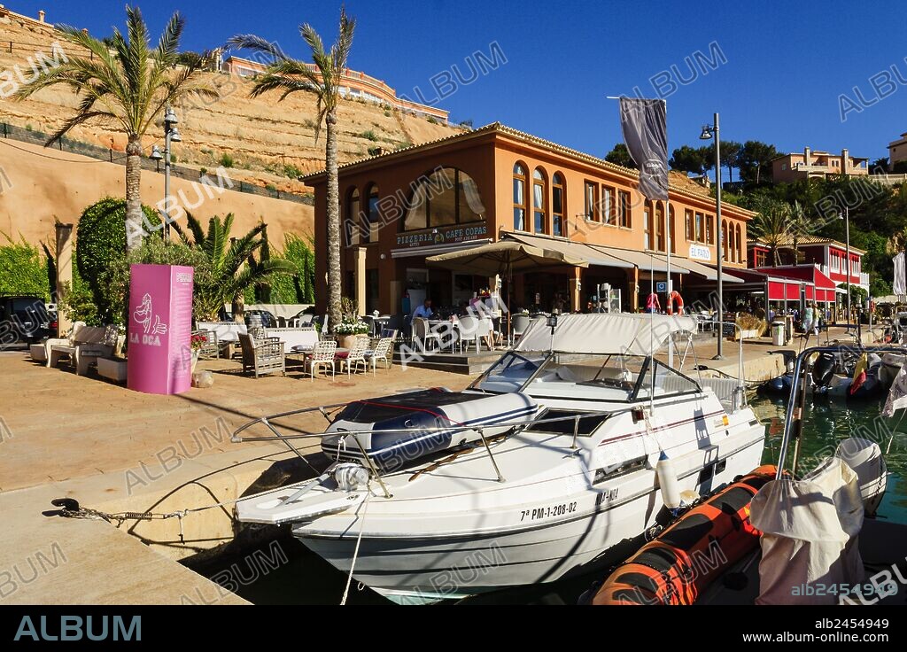 Pizzeria La Oca, Port Adriano, Calvia, mallorca, islas baleares, Spain, europa.