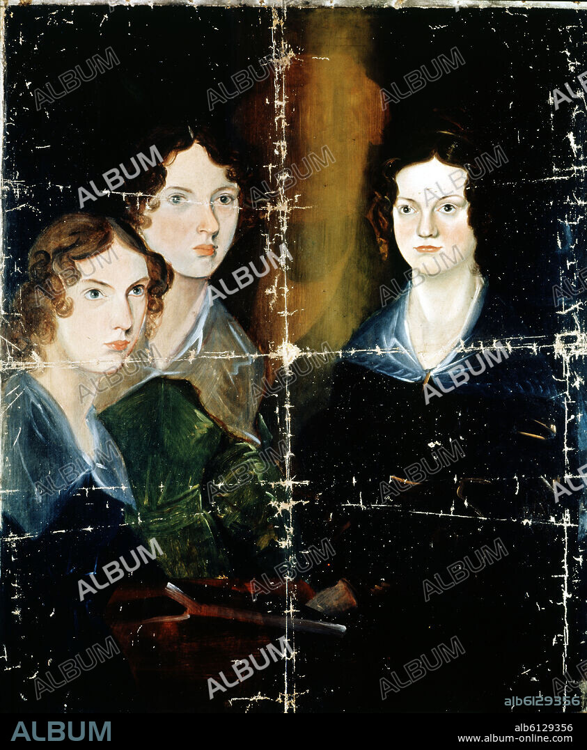 BRANWELL BRONTË. CHARLOTTE, EMILY Y ANNE BRÖNTE(1816/55),(1818/48) Y (1820/49)-NOVELISTAS INGLESAS.
