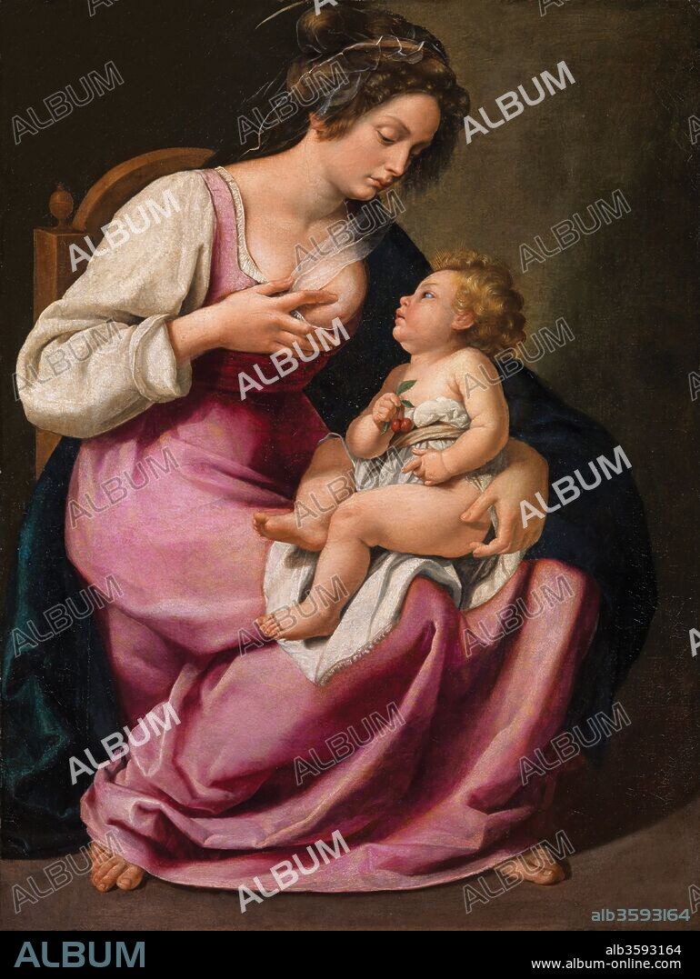 ARTEMISIA GENTILESCHI. Madonna and Child.