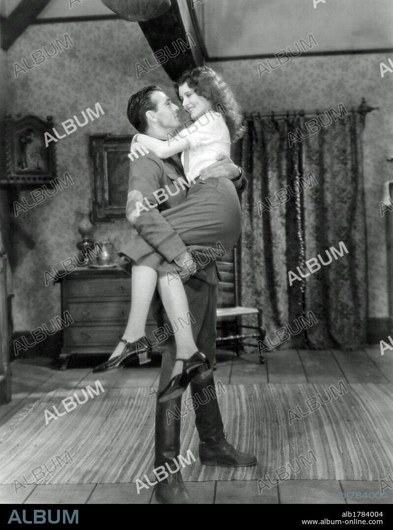 GARY COOPER and JUNE COLLYER in A MAN FROM WYOMING, 1930, directed by ROWLAND V. LEE. Copyright PARAMOUNT PICTURES.