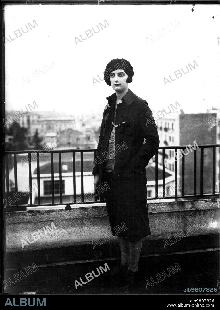 1929. Pilar Careaga, Hija del Conde de Cadagua.