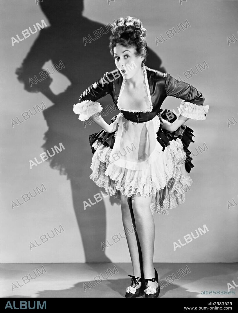 PAULETTE GODDARD en MEMORIAS DE UNA DONCELLA, 1946 (THE DIARY OF A CHAMBERMAID), dirigida por JEAN RENOIR. Copyright UNITED ARTISTS.