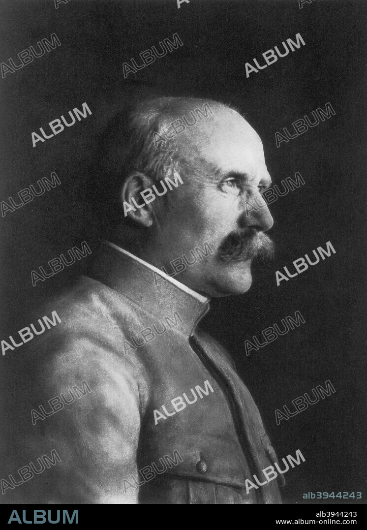 Philippe Petain, French general and statesman, (1926). A hero of the French defence of Verdun, Petain (1856-1951) was appointed Commander-in-Chief of the French army in 1917 after a series of mutinies brought about the removal of his predecessor, Robert Nivelle. He was made a Marshal of France in 1918. Between the wars, Petain served in the French government, and was Minister of War in 1934. After the fall of France to the Germans in 1940, Petain, aged 84, was appointed Premier of the Vichy regime. With two thirds of the country under Nazi occupation, Petain sought to gain concessions by collaborating with the Germans. The Germans forced his replacement as premier by Pierre Laval in 1942. Petain remained nominally head of state, but with little real power. After France was liberated, he was tried and sentenced to death in 1945, although the sentence was reduced to life imprisonment. He died, aged 95, imprisoned on the Isle d'Yeu off the French Atlantic coast.