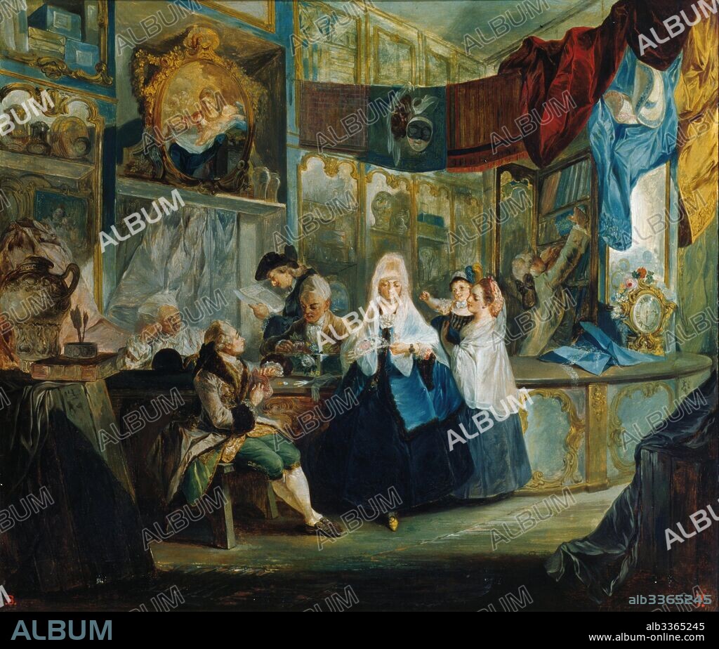 LUIS PARET Y ALCAZAR. The Shop.