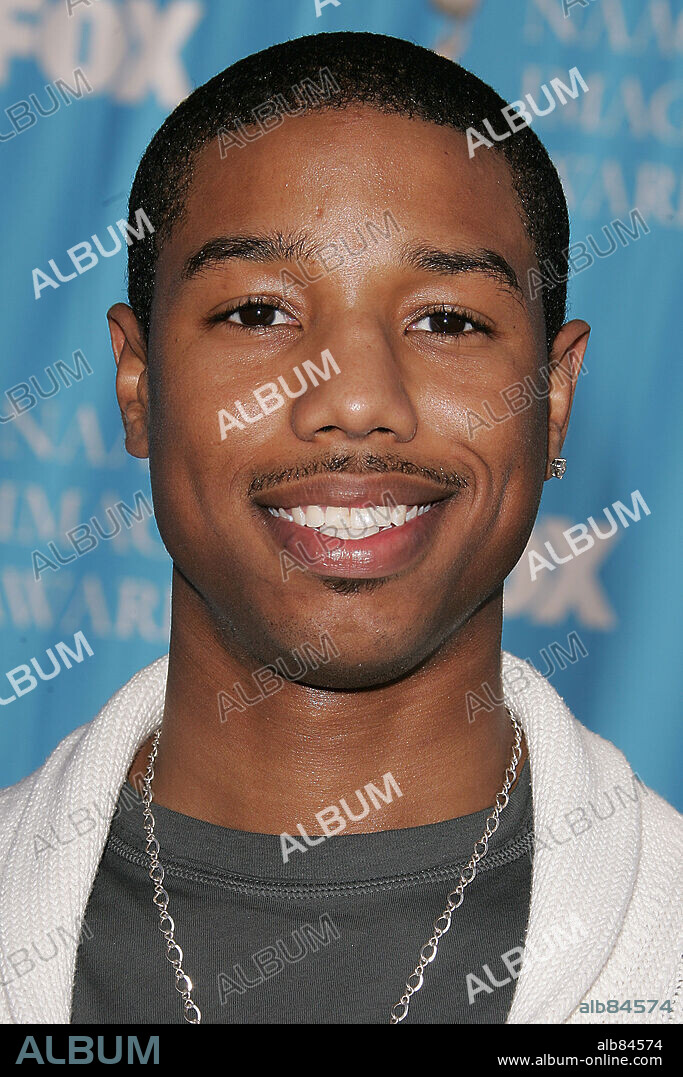 MICHAEL JORDAN. Feb 14, 2008 - Los Angeles, California, USA - Actor MICHAEL B. JORDAN at the 2008 NAACP Image Awards held at the Shrine Auditorium in Los Angeles, CA. 14/02/2008