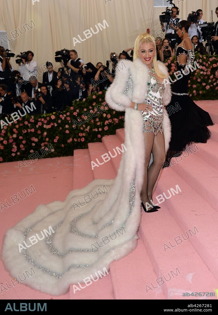 May 6, 2019 - New York, New York, United States - Gwen Stefani arriving at the 2019 Met Gala celebrating Camp: Notes on Fashion at the Metropolitan Museum of Art on May 06, 2019 in New York City. 06/05/2019