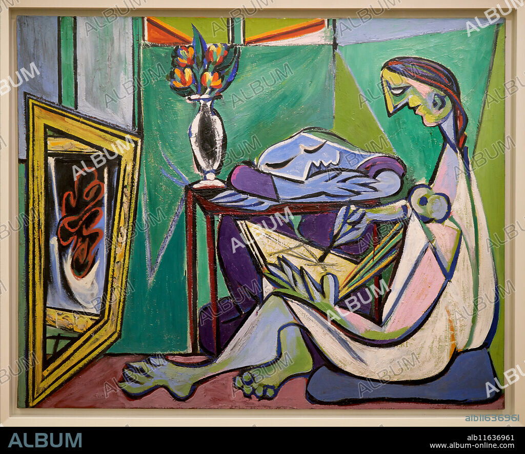 La Muse, 21 janvier 1935, Pablo Picasso, 1881, Malaga (Espagne) - 1973, Mougins (Cannes), Centre Pompidou, National Museum of Modern and Contemporary Art, Paris, France.