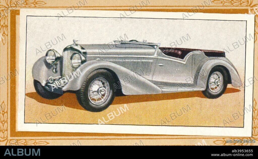 'Bentley 3 1/2-Litre Sports Tourer', c1936. Bentley Motors Limited is a British luxury motorcar manufacturer founded in 1919 in London. Rolls-Royce bought the firm in 1931. From An Album of Motor Cars. [John Player & Sons, London, c1936].