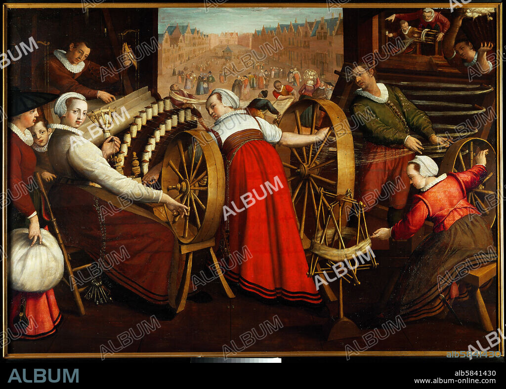 Spinning And Weaving With Wool