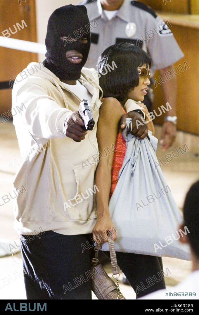 MEAGAN GOOD and TYRESE GIBSON in WAIST DEEP, 2006, directed by VONDIE CURTIS-HALL. Copyright FOCUS FEATURES / BALDWIN, SIDNEY.