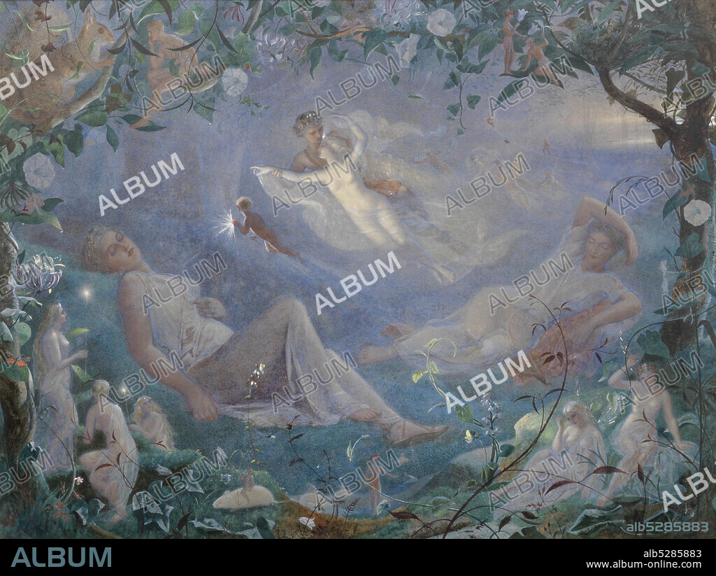 JOHN SIMMONS. Scene from A Midsummer Night's Dream.