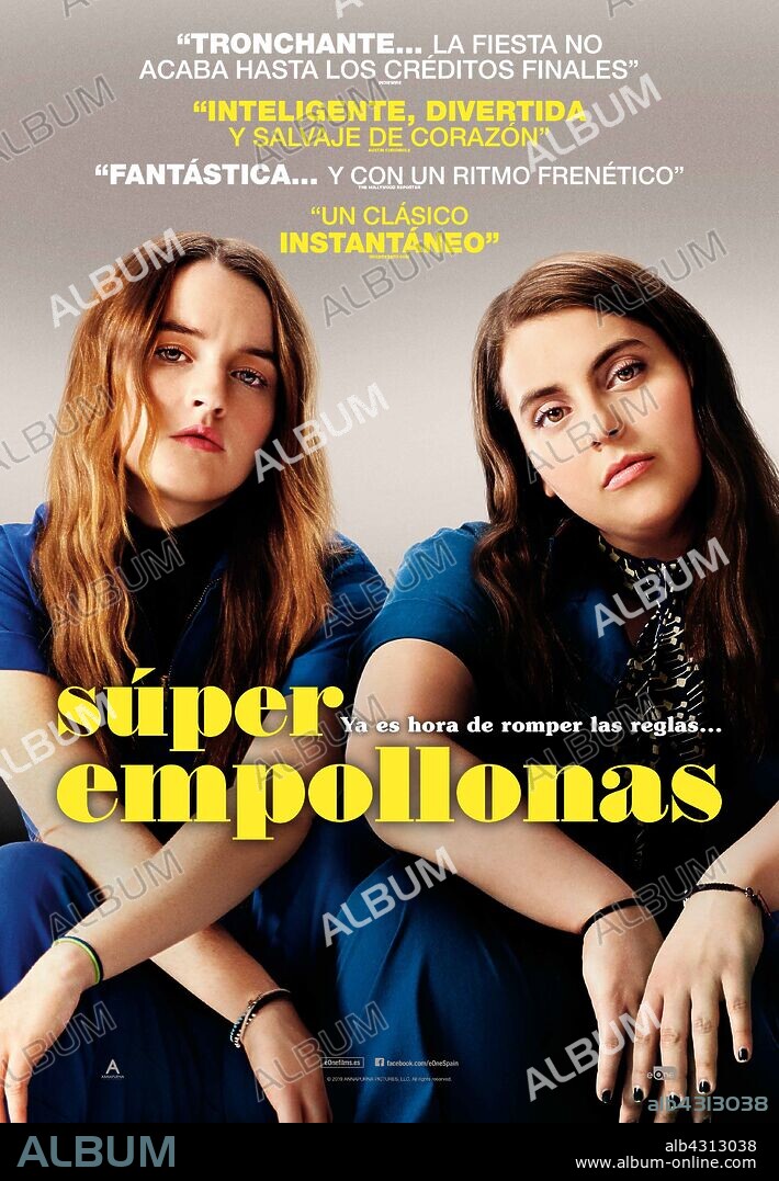 Poster de SUPER EMPOLLONAS, 2019 (BOOKSMART), dirigida por OLIVIA WILDE. Copyright ANNAPURNA PICTURES.