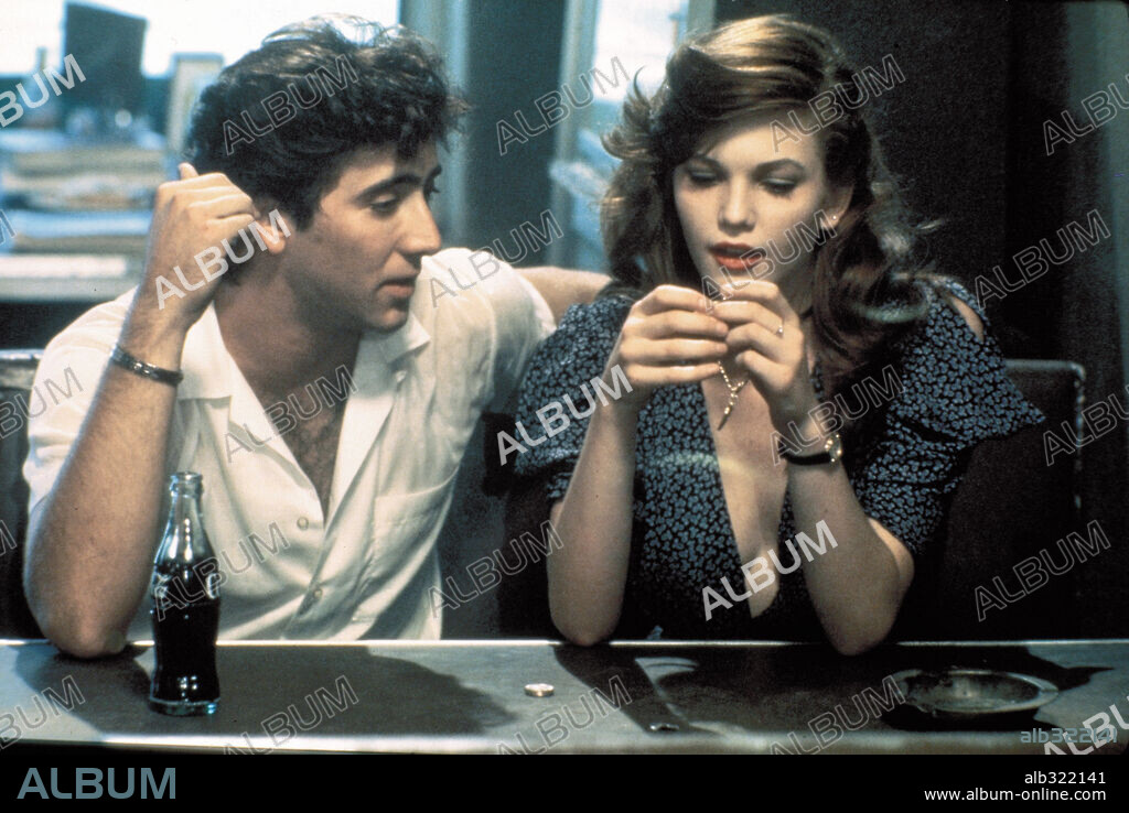 DIANE LANE et NICOLAS CAGE dans RUMBLE FISH, 1983, réalisé par FRANCIS FORD COPPOLA. Copyright UNIVERSAL PICTURES.