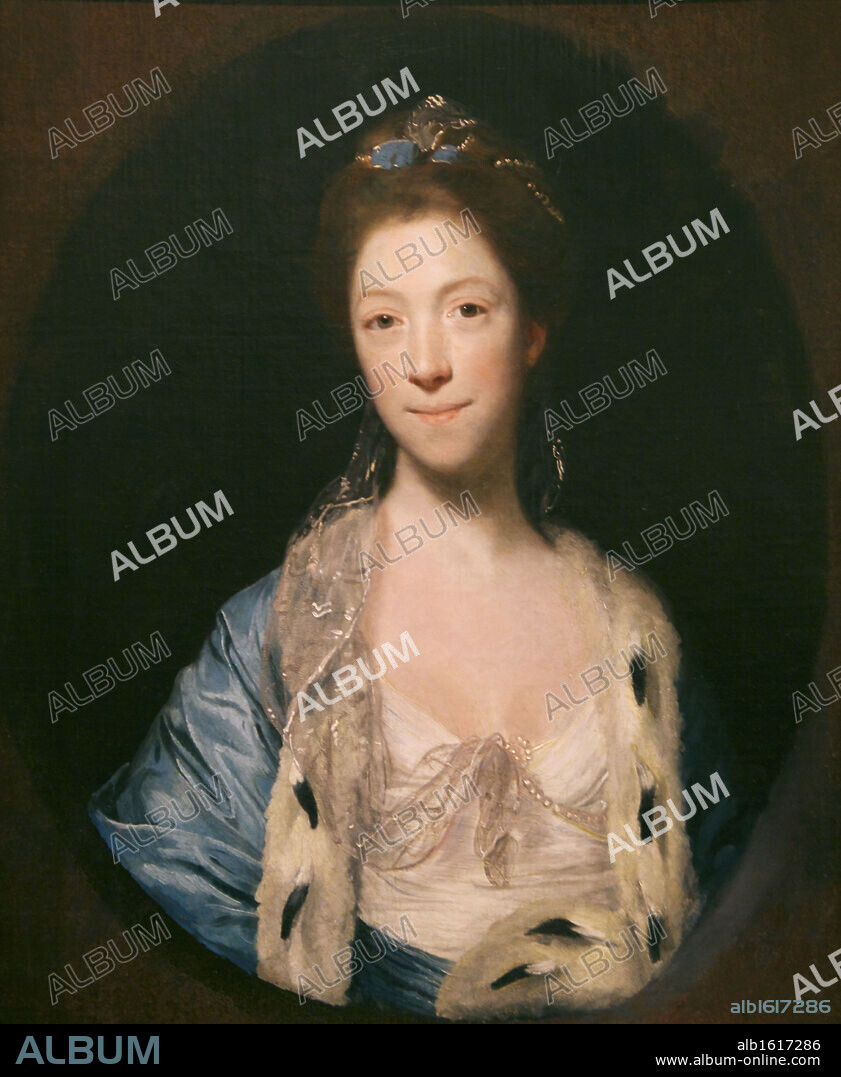 Mrs Luther, by Sir Joshua Reynolds, 1766, Birmingham Museum & Art Gallery, West Midlands, England, UK, United Kingdom, GB, Great Britain, British Isles, Europe, EU.