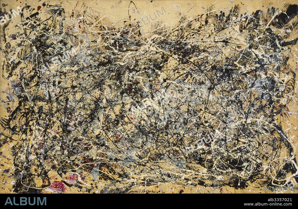 JACKSON POLLOCK. Number 1A, 1948.
