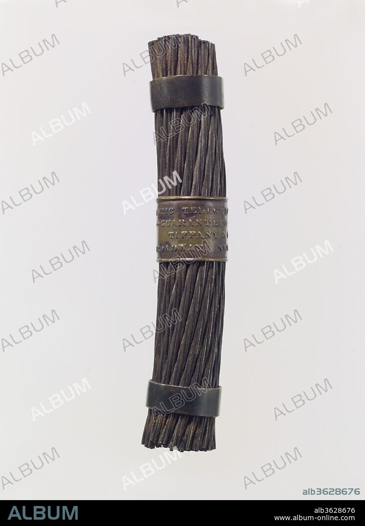 Length of Atlantic Cable. Artist: Tiffany & Co. (1837-present). Culture: American. Dimensions: H. 4 1/8 in. (10.5 cm); Diam. 3/4 in. (1.9 cm). Date: ca. 1858.