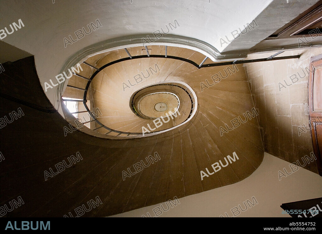 TOM ARTIN. Spiral Staircase, St. Sulpice, Paris.