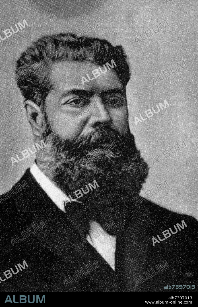 JOAQUIN COSTA MARTINEZ, POLITICO, JURISTA, ECONOMISTA E HISTORIADOR ESPAÑOL, 1900.