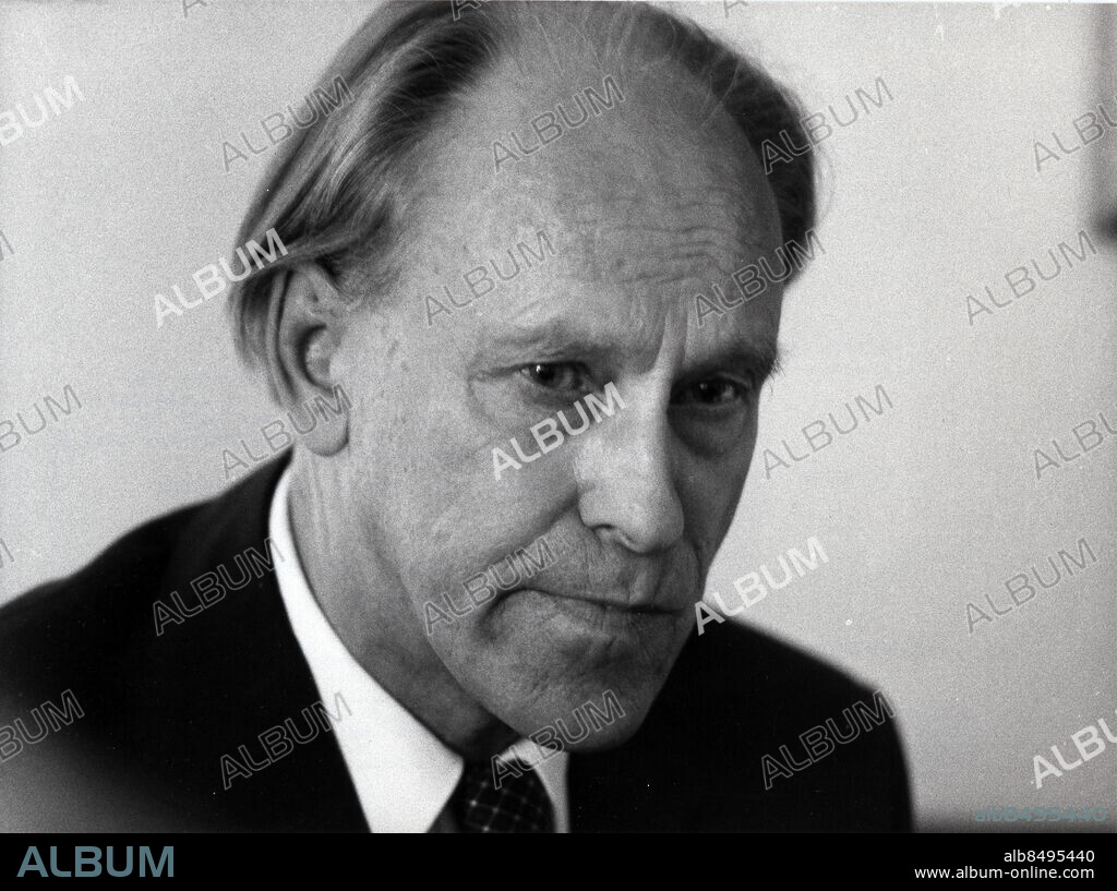-ARKIV- Torsten Gustafsson, försvarsminister 1981-82 porträtterad 22 maj 1981.. Foto Bert Mattsson / Pressens Bild SCANPIX kod 200.