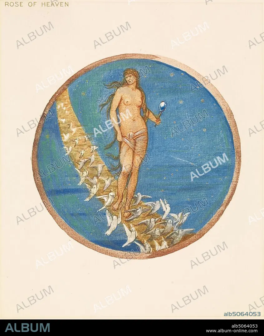 The Flower Book-Rose of Heaven, From The Flower Book, 1905