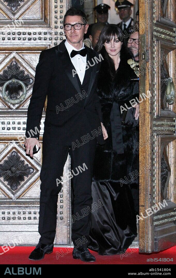 Mar 18, 2011 - Moscow, Russia - Actress MONICA BELLUCCI and fashion designer STEFANO GABBANA attend Martini Gold by Dolce and Gabbana Gala party at Italian Embassy in Moscow. 18/03/2011