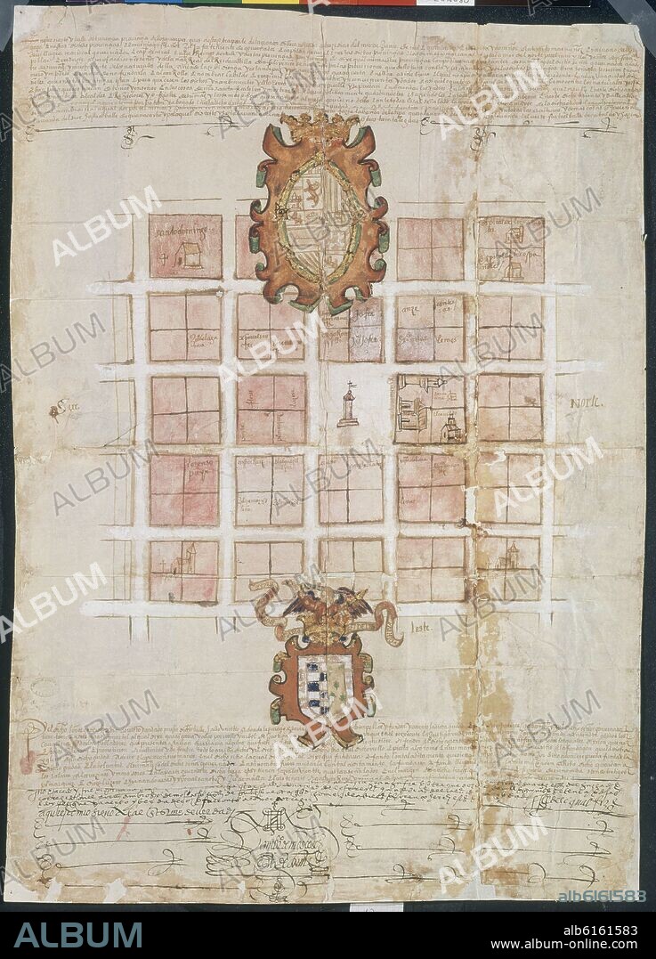 FUNDACION DE SAN JUAN DE LA FRONTERA - PLANO - 1562.