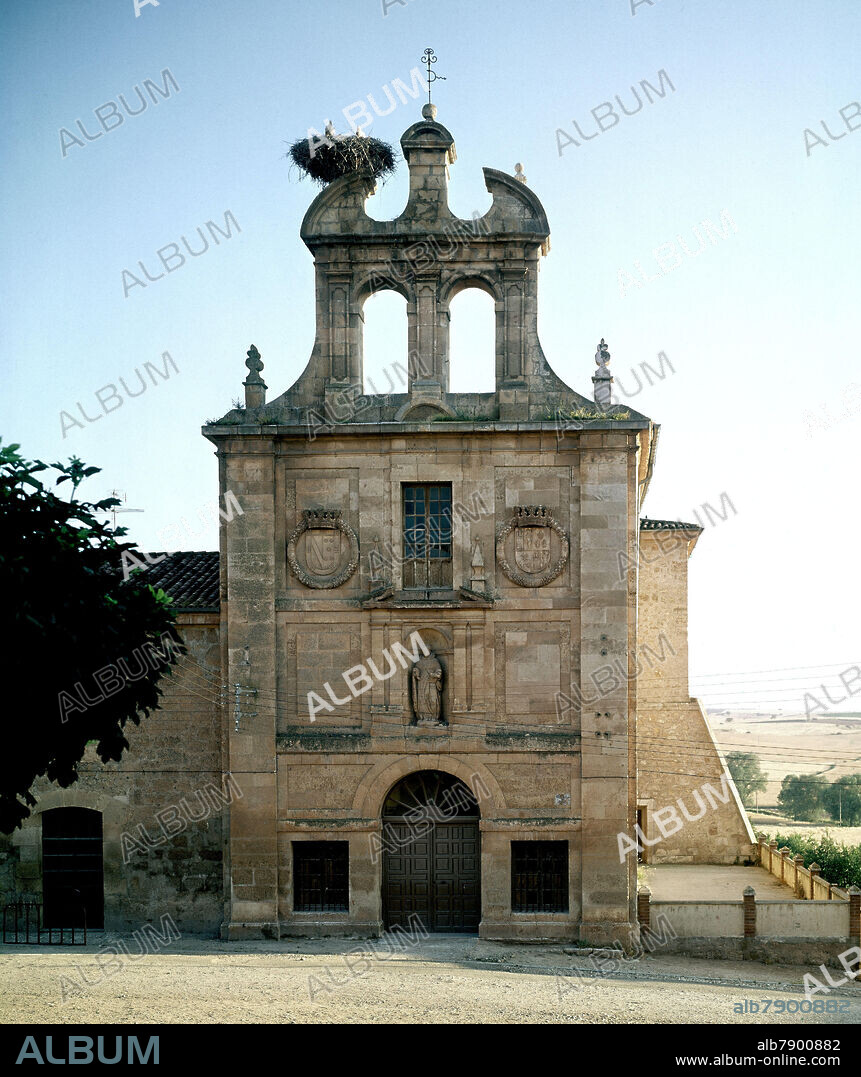 FRANCISCO DE MORA (1552-1611). FACHADA DEL CONVENTO - ESPADAÑA - SIGLO XVII- ARQUITECTURA BARROCA.