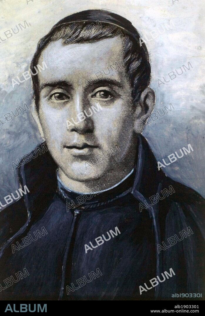 Jaime Balmes i Urpia (1810-1848). Eclesiástico y filósofo catalán. Cataluña, España. S.XIX.