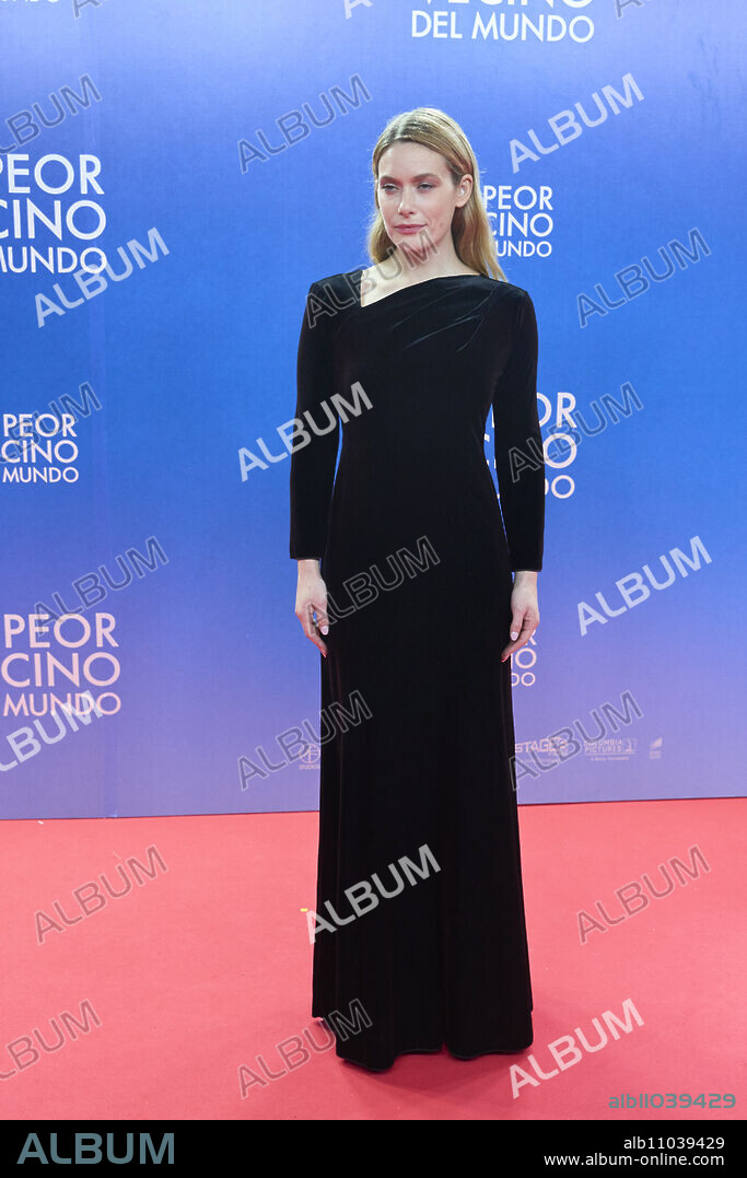 Rachel Keller attends 'A Man Called Otto' Premiere at Capitol Cinema on December 12, 2022 in Madrid, Spain.