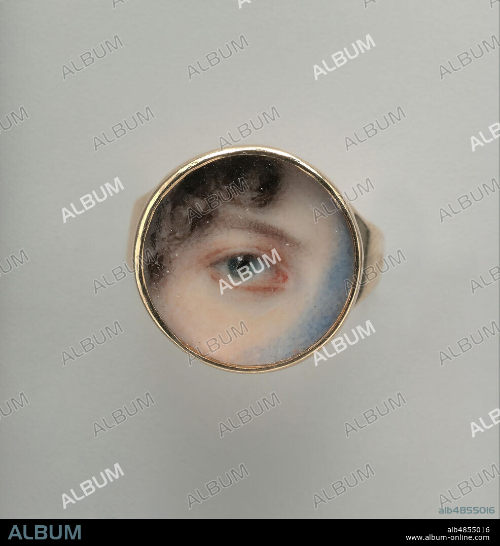 EDWARD GREENE MALBONE. Eye of Maria Miles Heyward, ca. 1802.