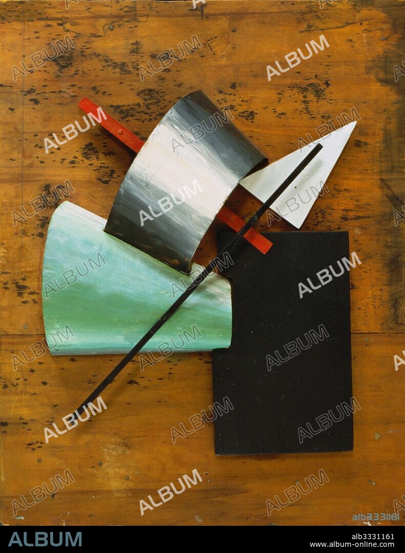 IVAN ALBERTOVICH PUNI (POUGNY). Suprematist Relief-Sculpture.