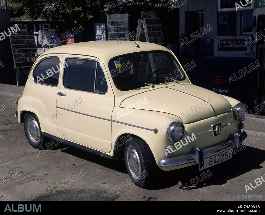 SEAT 600 E - COCHE DE LOS AÑOS 70.