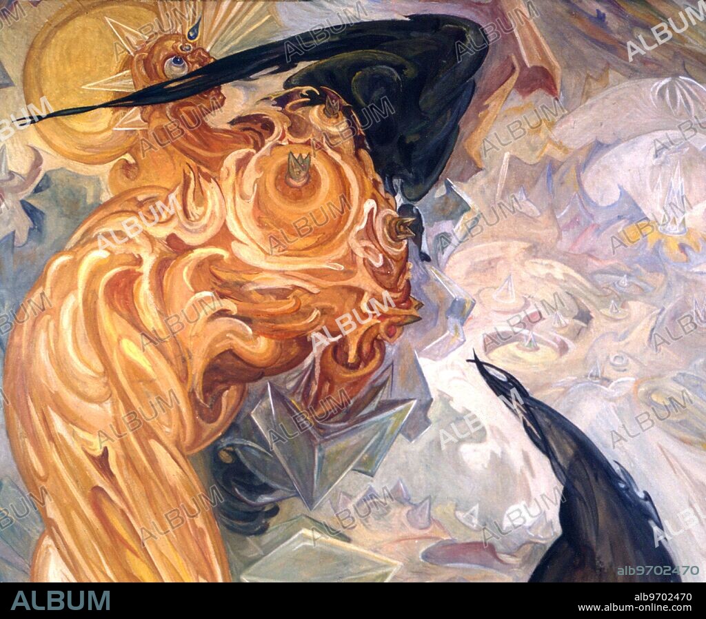 Cabbala. Jewish Esotericism Occult Art. The Seed of Redemption by the Jewish Artist Fay Pomerance. Angel Lucifer in relation to the Seed of Redemption and his own creation of Hand. Cabbala n : sometimes called Kabbalah has two meanings; the first being a body of mystical teachings of rabbinical origin, which are based on an esoteric interpretation of the Hebrew Scriptures. The Cabbala is also known as a secret doctrine resembling these teachings. A traditionally secret esoteric or occult matter.