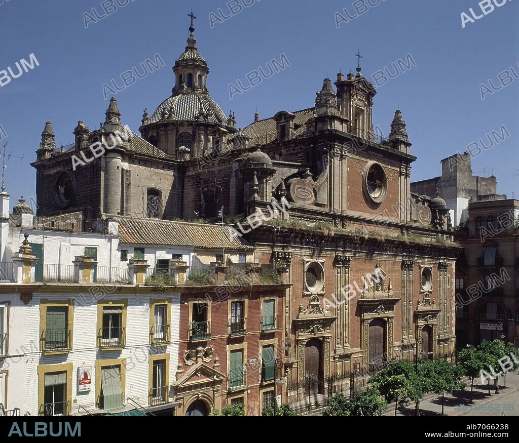 EXTERIOR-FACHADA BARROCA- S XVII ARQUITECTURA BARROCA SEVILLANA-1674/1712.