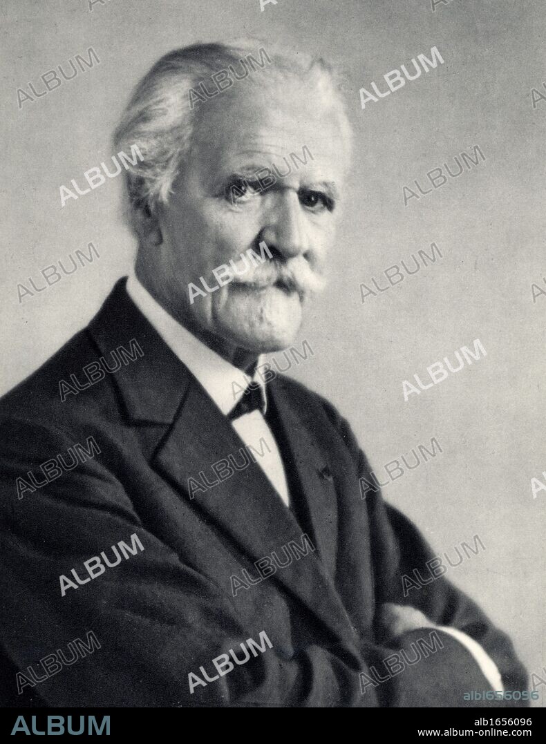(Paul Marie Theodore) Vincent D'Indy (1851-1931) French composer. From a photograph. (Photo by: Universal History Archive/UIG via Getty Images).