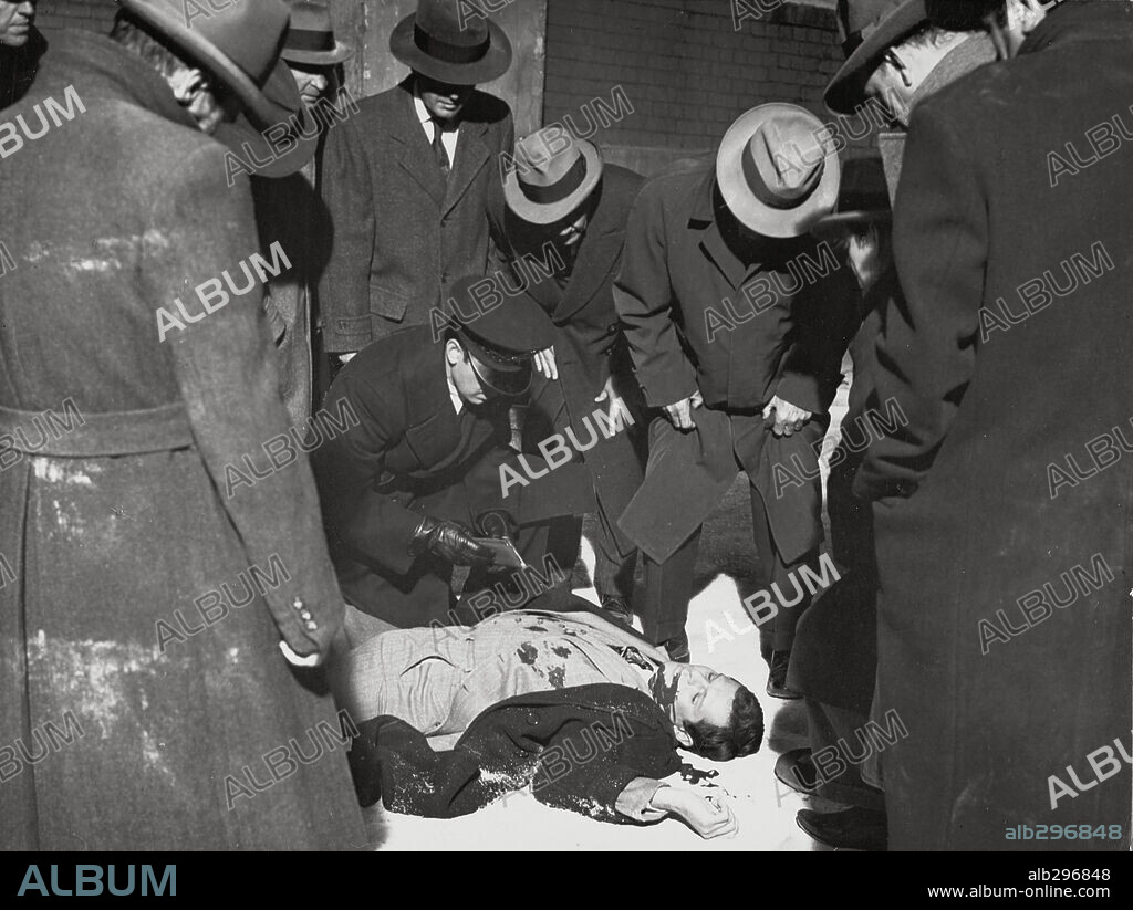 LA MATANZA DEL DÍA DE SAN VALENTÍN, 1967 (SAINT VALENTINE'S DAY MASSACRE), dirigida por ROGER CORMAN. Copyright 20TH CENTURY FOX.