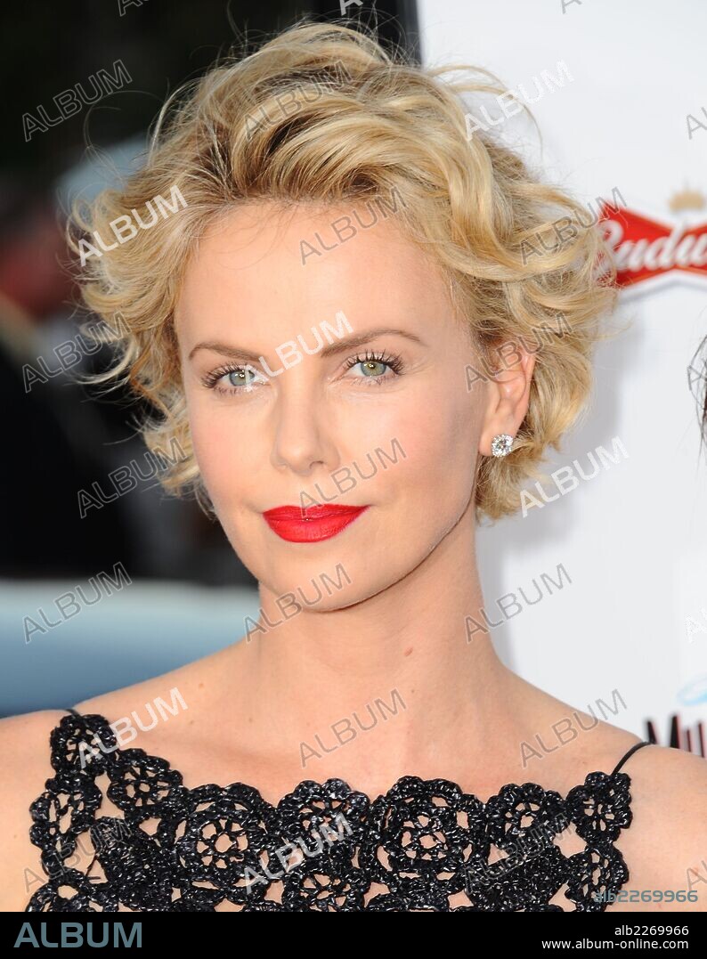 May 15, 2014 - Los Angeles, California, U.S. - Actress CHARLIZE THERON arrives for 'A Million Ways to Die in the West' premiere at the Regency Village Theater. 15/05/2014