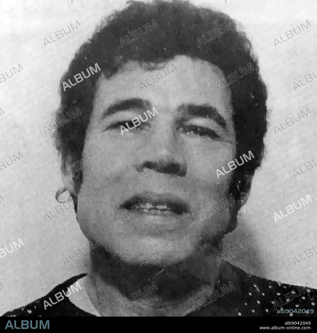 Photograph of Fred West. Frederick Walter Stephen West (1941-1995) an English serial killer who, along with his wife Rosemary West (1953-), committed at least 12 murders between 1967 and 1987.