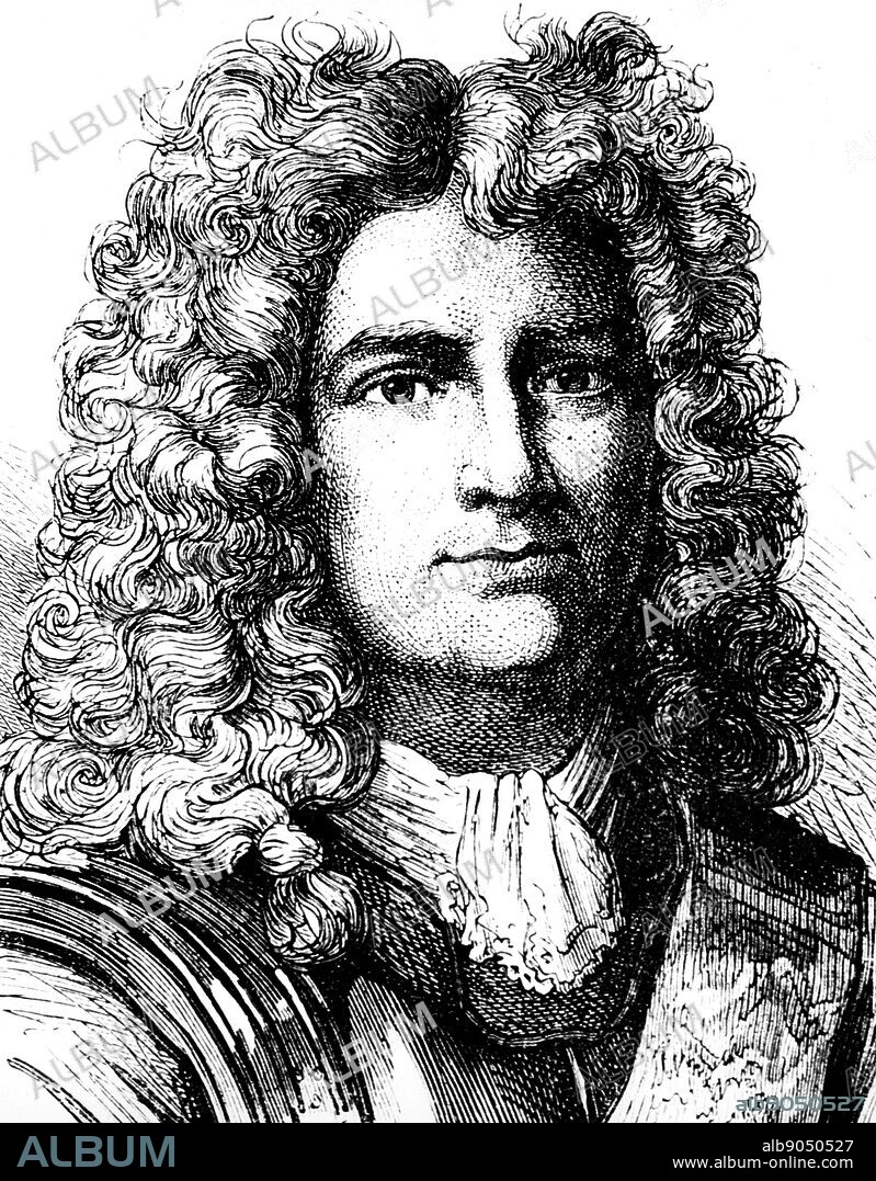 Portrait of Sébastien Le Prestre de Vauban (1633-1707) a Marshal of France and military engineer. Dated 17th Century.
