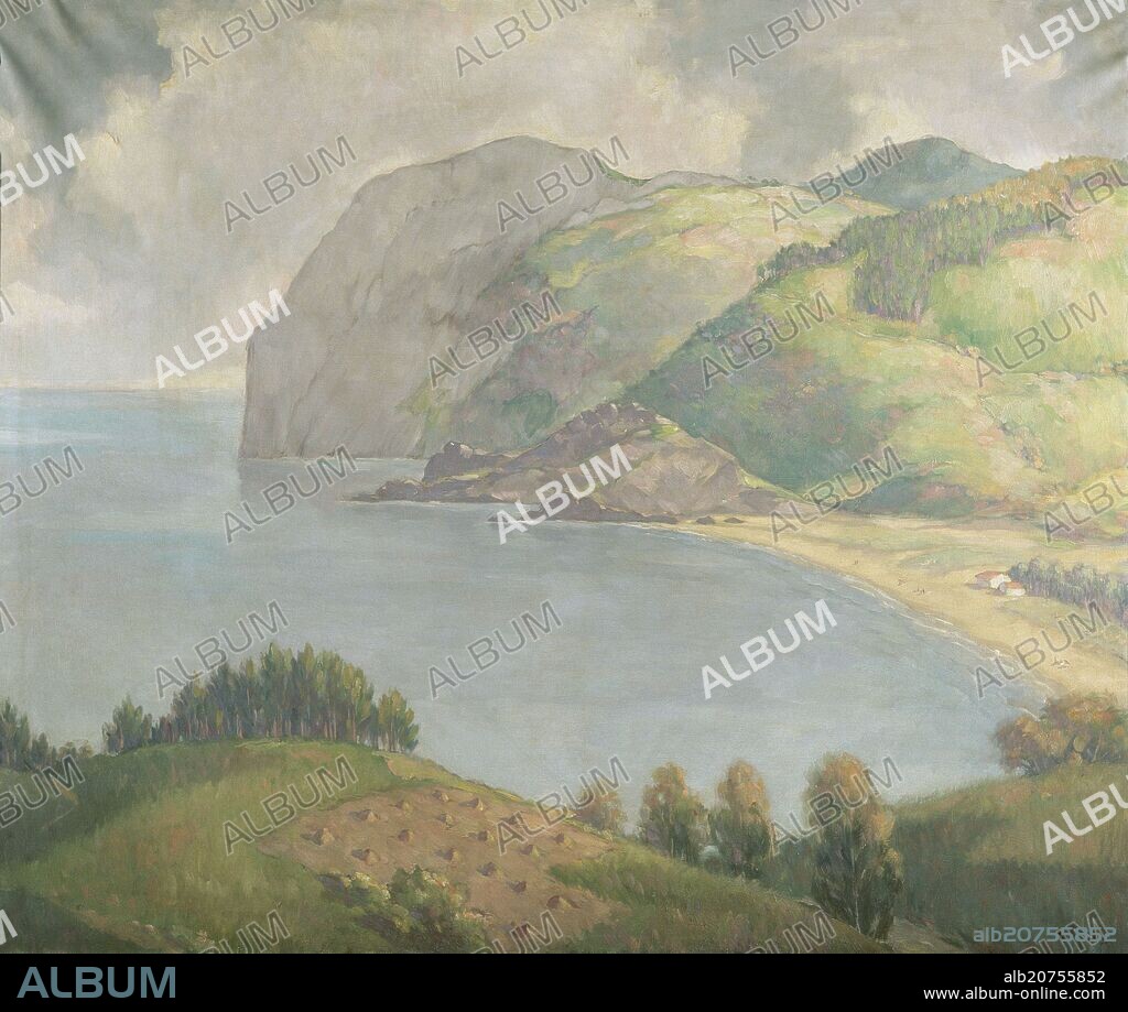 JENARO DE URRUTIA OLARAN (1893-1965). PLAYA DE LAGA.