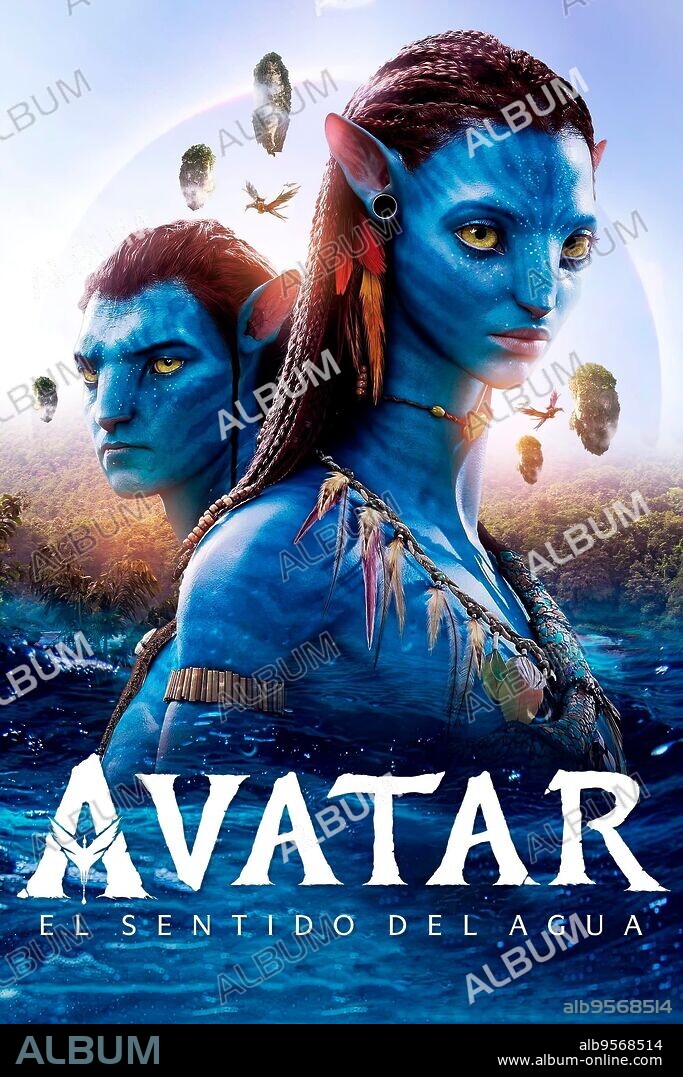 Poster of AVATAR: THE WAY OF WATER, 2022, directed by JAMES CAMERON. Copyright 20TH CENTURY STUDIOS.