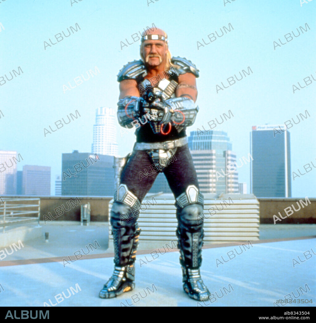 Hulk Hogan en SUBURBAN COMMANDO, 1991, dirigida por BURT KENNEDY. Copyright NEW LINE CINEMA.