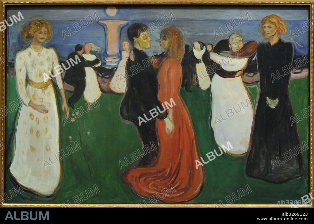 Edvard Munch (1863-1944). Pintor noruego. La Danza de la Vida, 1899-1900. Galería Nacional. Museo Nacional de Arte, Arquitectura y Diseño. Oslo. Noruega.