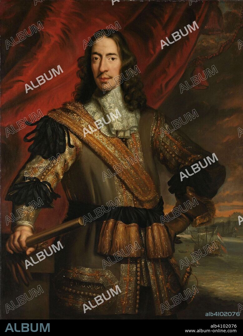 JAN DE BAEN (COPY AFTER). Cornelis de Witt (1623-1672), Burgomaster of Dordrecht and Lord Lieutenant of Putten. Dating: 1667 - 1700. Measurements: h 124 cm × w 97 cm; d 6 cm.