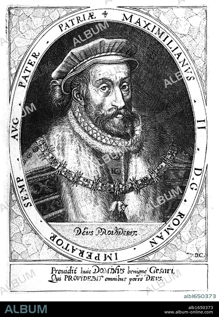 Maximilian II, Holy Roman Emperor Maximilian II (July 31, 1527 - October 12, 1576) was king of Bohemia from 1562, king of Hungary from 1563, emperor of the Holy Roman Empire from 1564 and king of the Romans until his death.