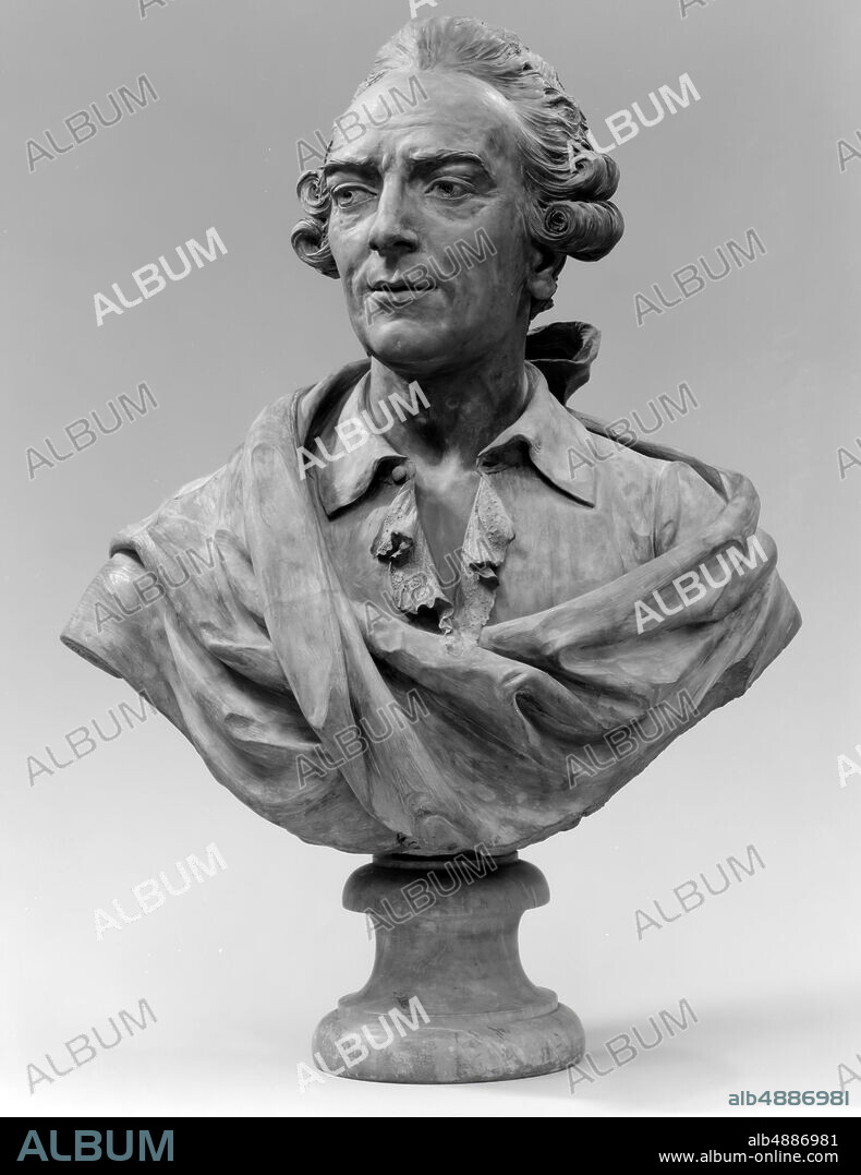 Imitator of Augustin Pajou, Pierre François Basan (17231797), French, Imitator of Augustin Pajou (French, Paris 17301809 Paris), 20th century, after 18th century model, French, Terracotta, Height (with socle): 29 in. (73.7 cm), Sculpture.