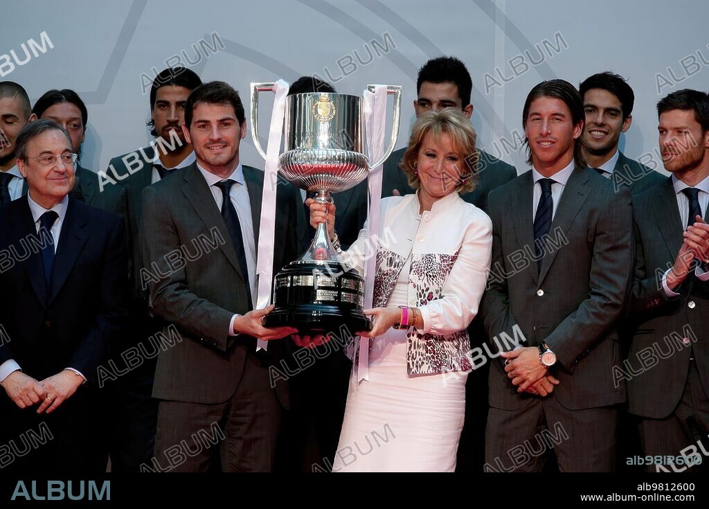 Celebracion copa del Rey real Madrid. 11-05-2011. Foto Jose Alfonso. Archdc Jose Alfonso.