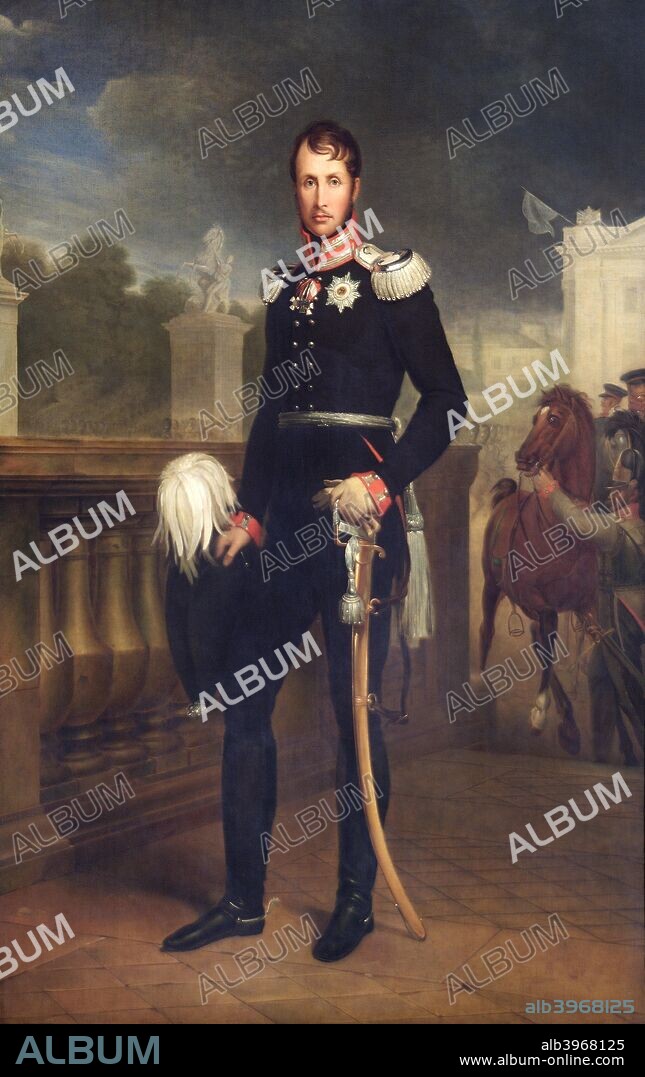 Portrait of King Frederick William III of Prussia, 1818. From the collection of Apsley House, London.