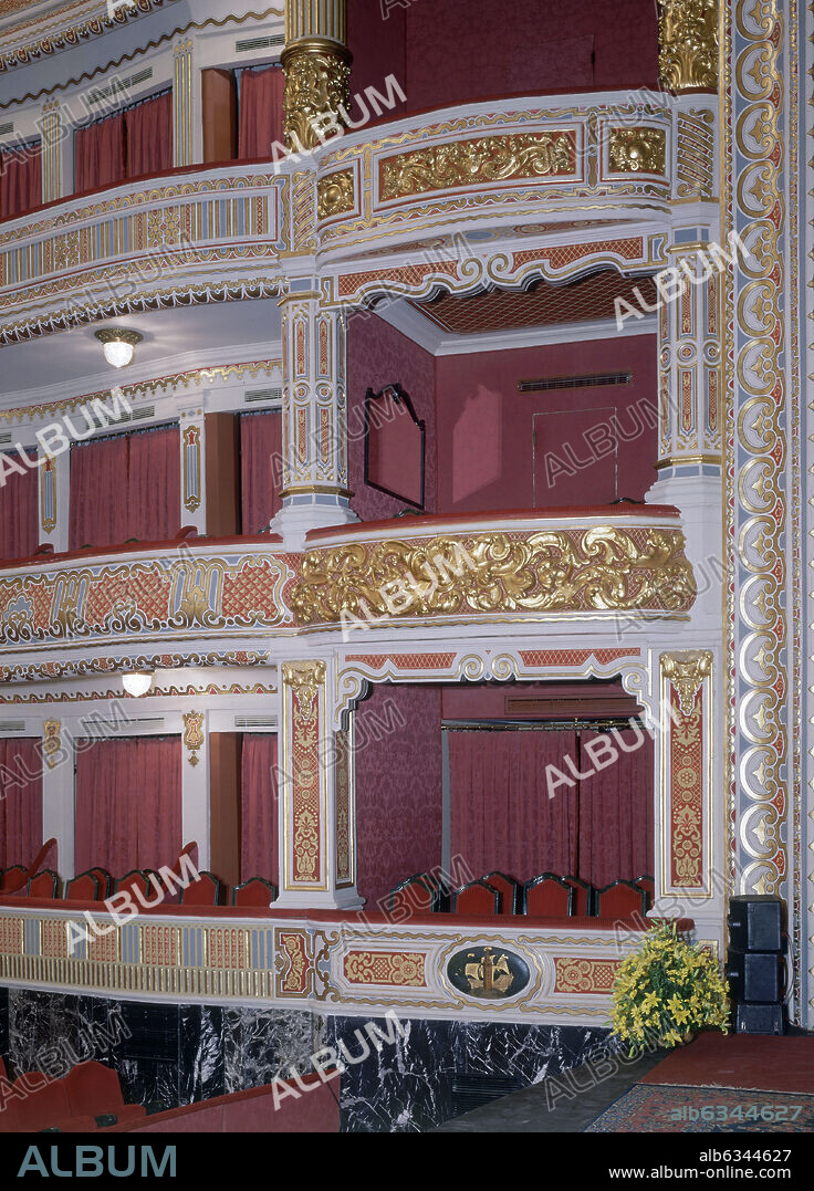 PALCOS DEL TEATRO LOPE DE VEGA - 1927.
